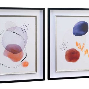 Conjunto 2 Quadros Earth